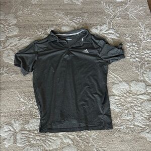 Adidas Kids Charcoal Polo Shirt